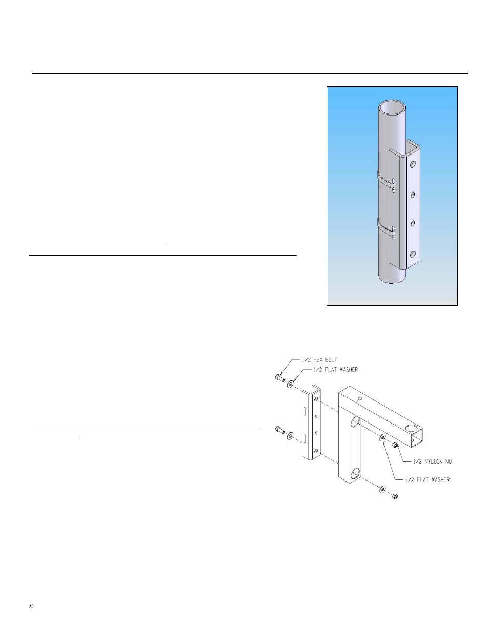 Adaptive Technologies PM-MOUNT-6DOWN User Manual | 1 page