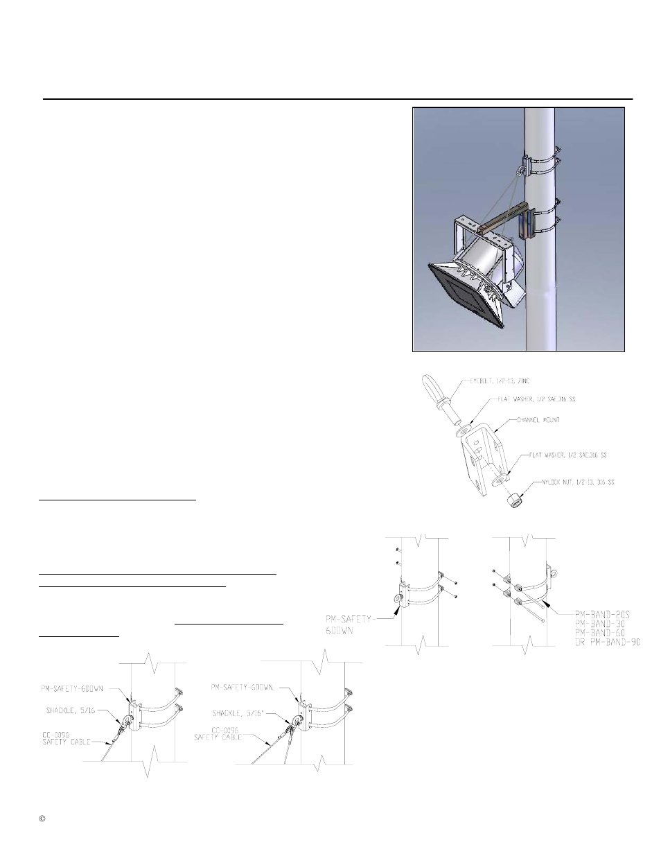 Adaptive Technologies PM-SAFETY-6DOWN User Manual | 1 page