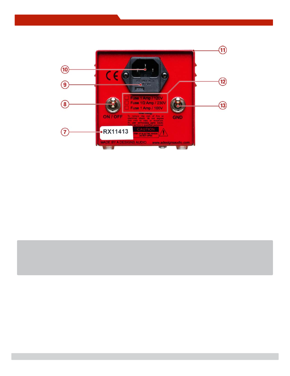 Functions (continued), Back | A-Designs REDDI User Manual | Page 7 / 8