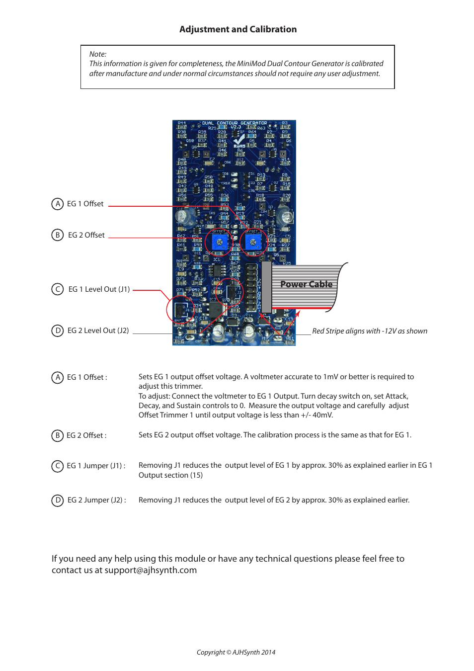 AJH Synth MiniMod Dual Contour User Manual | Page 4 / 4