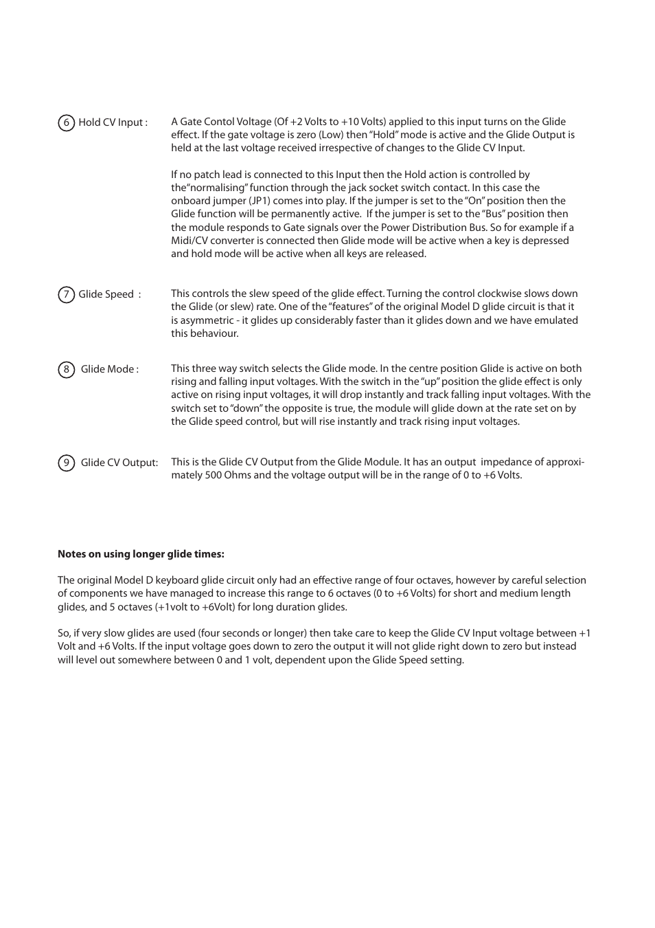 AJH Synth MiniMod Glide & Noise User Manual | Page 3 / 4