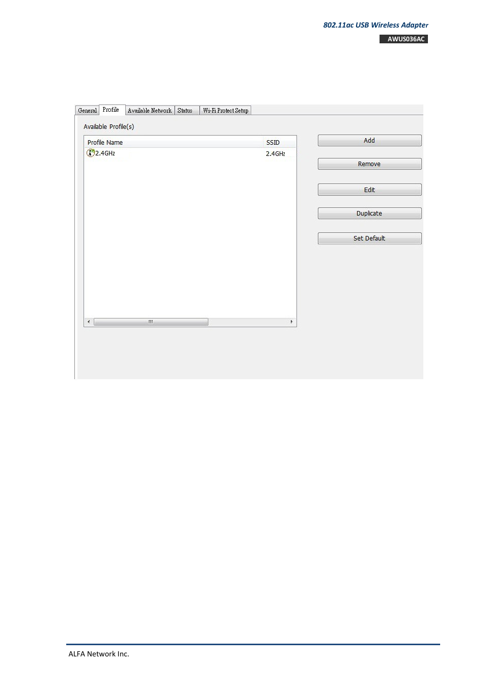 ALFA NETWORK AWUS036NHV User Manual | Page 11 / 19