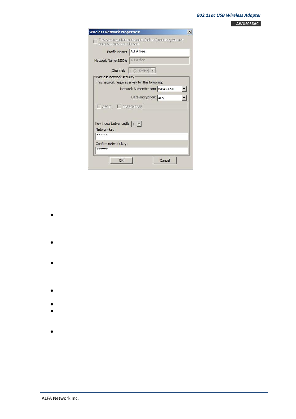 ALFA NETWORK AWUS036NHV User Manual | Page 17 / 19