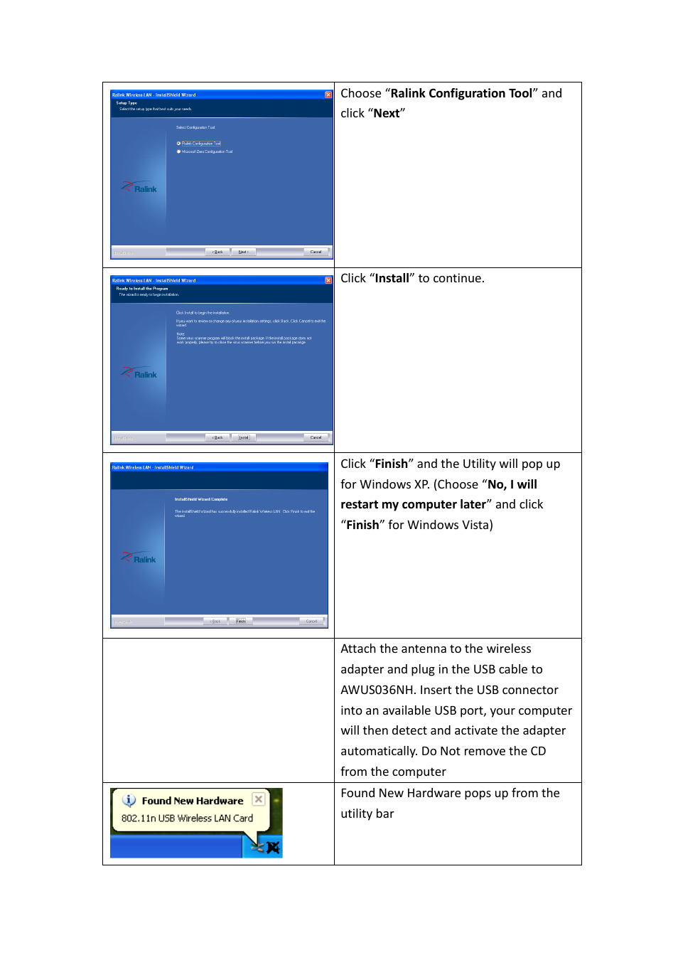 ALFA NETWORK AWUS051NH User Manual | Page 2 / 3