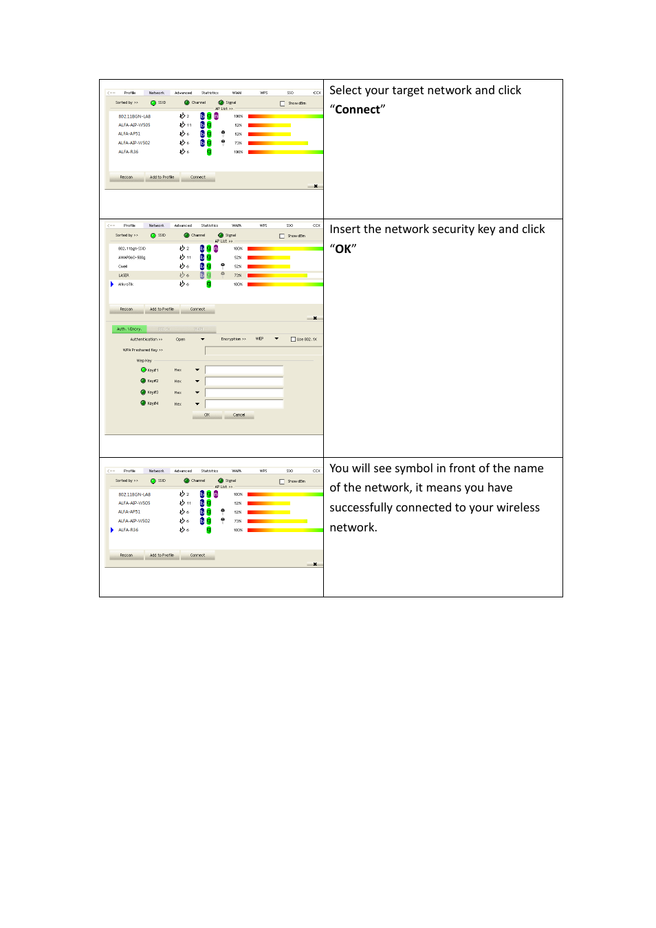ALFA NETWORK AWUS051NH User Manual | Page 3 / 3