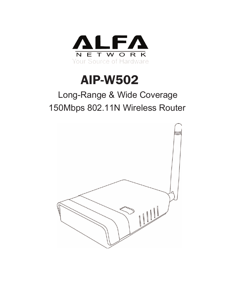 ALFA NETWORK AIP-W502 User Manual | 115 pages