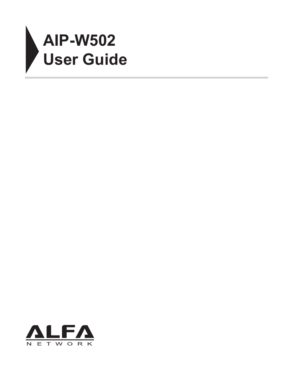 ALFA NETWORK AIP-W502 User Manual | Page 2 / 115