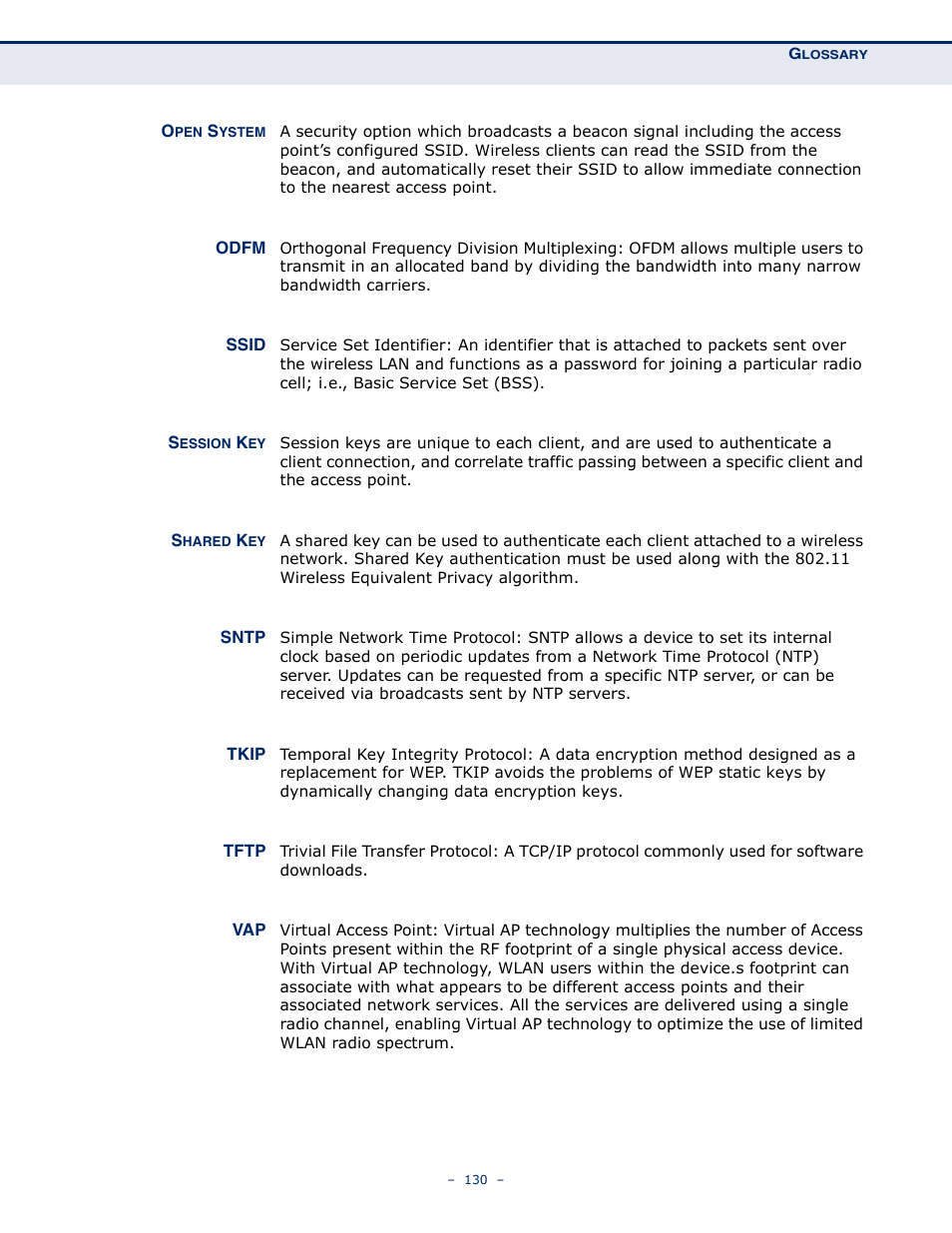 ALFA NETWORK AIP-W505 User Manual | Page 130 / 135