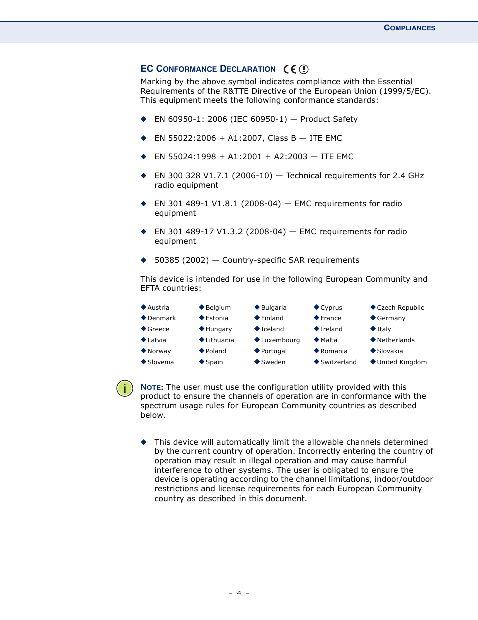 Ec c | ALFA NETWORK AIP-W505 User Manual | Page 4 / 135