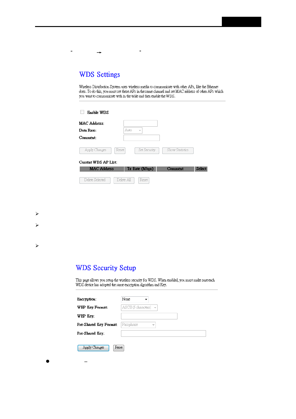 Wds settings | ALFA NETWORK AIP-W525H User Manual | Page 44 / 69