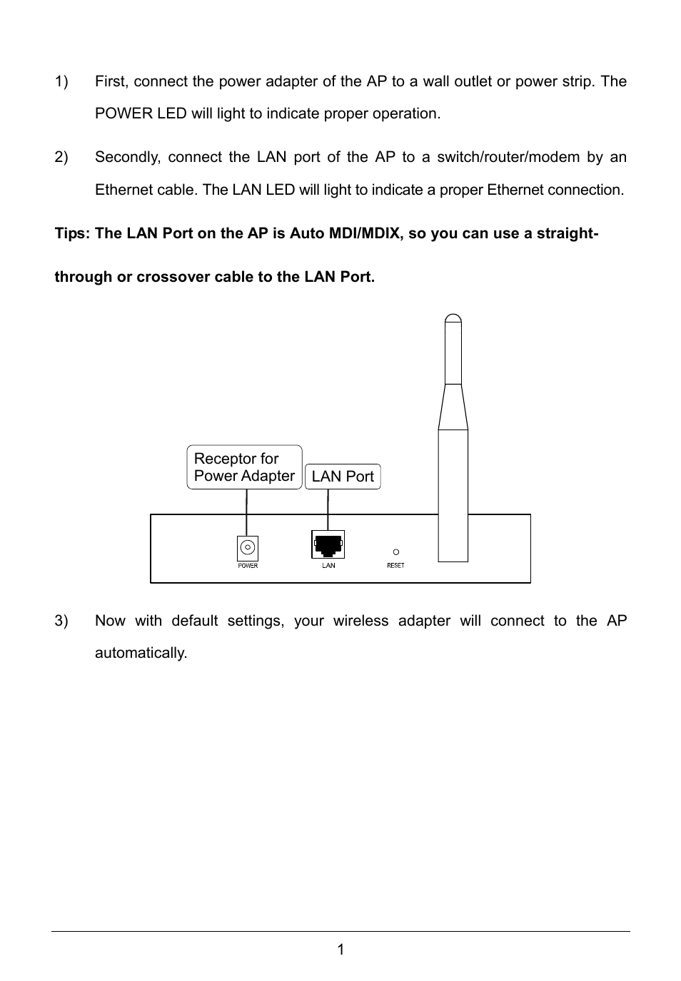 ALFA NETWORK AWAP411 User Manual | Page 2 / 4
