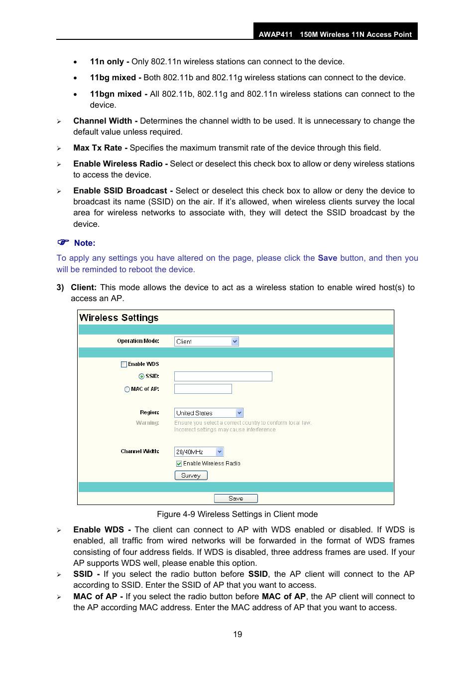 ALFA NETWORK AWAP411 User Manual | Page 25 / 61