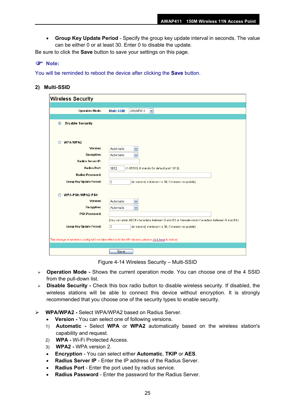 ALFA NETWORK AWAP411 User Manual | Page 31 / 61