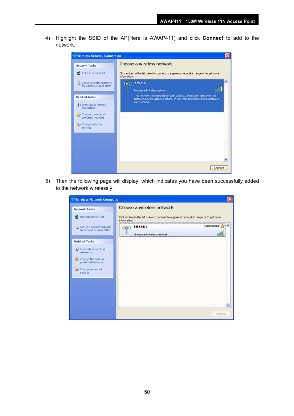 ALFA NETWORK AWAP411 User Manual | Page 56 / 61