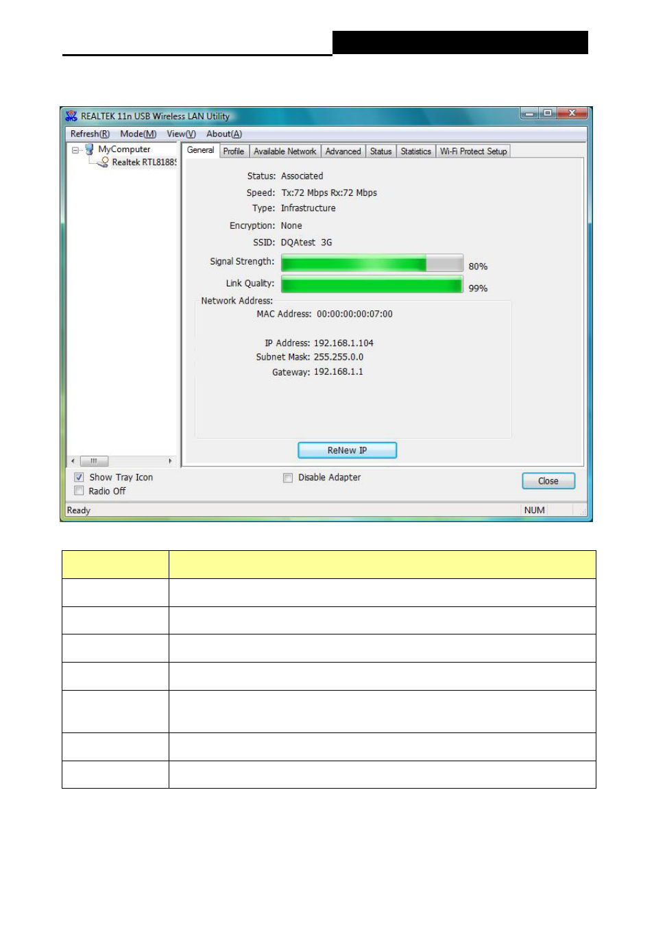 4 general, Wireless 11n usb adapter | ALFA NETWORK AWUS048NH User Manual | Page 47 / 62