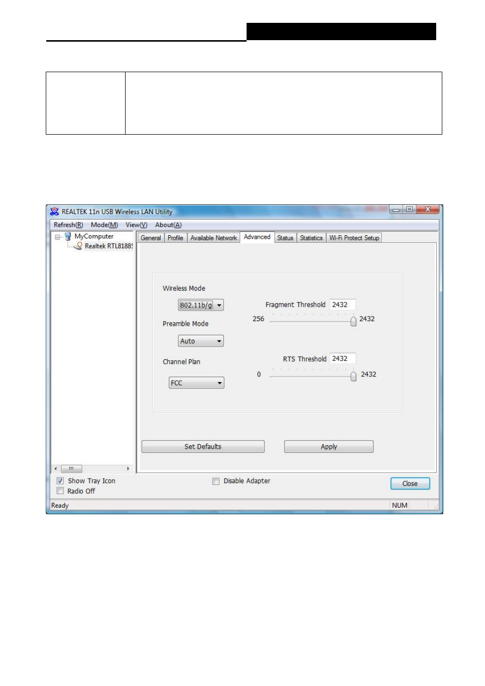 5 advanced, Wireless 11n usb adapter | ALFA NETWORK AWUS048NH User Manual | Page 48 / 62