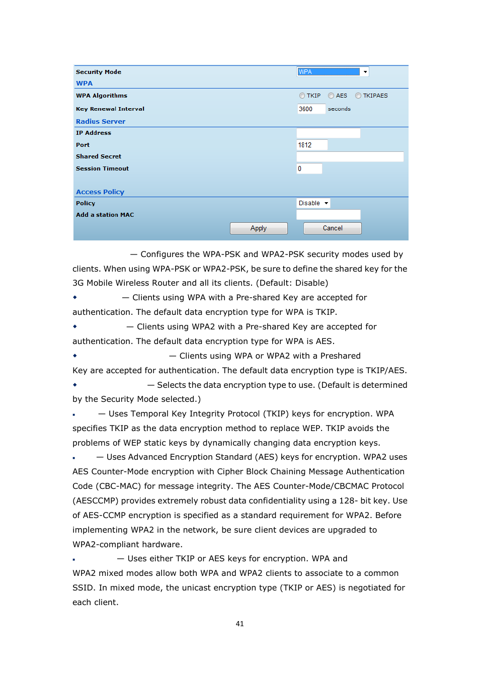 ALFA NETWORK R36 User Manual | Page 41 / 57