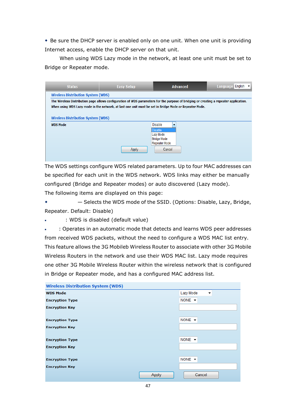 ALFA NETWORK R36 User Manual | Page 47 / 57