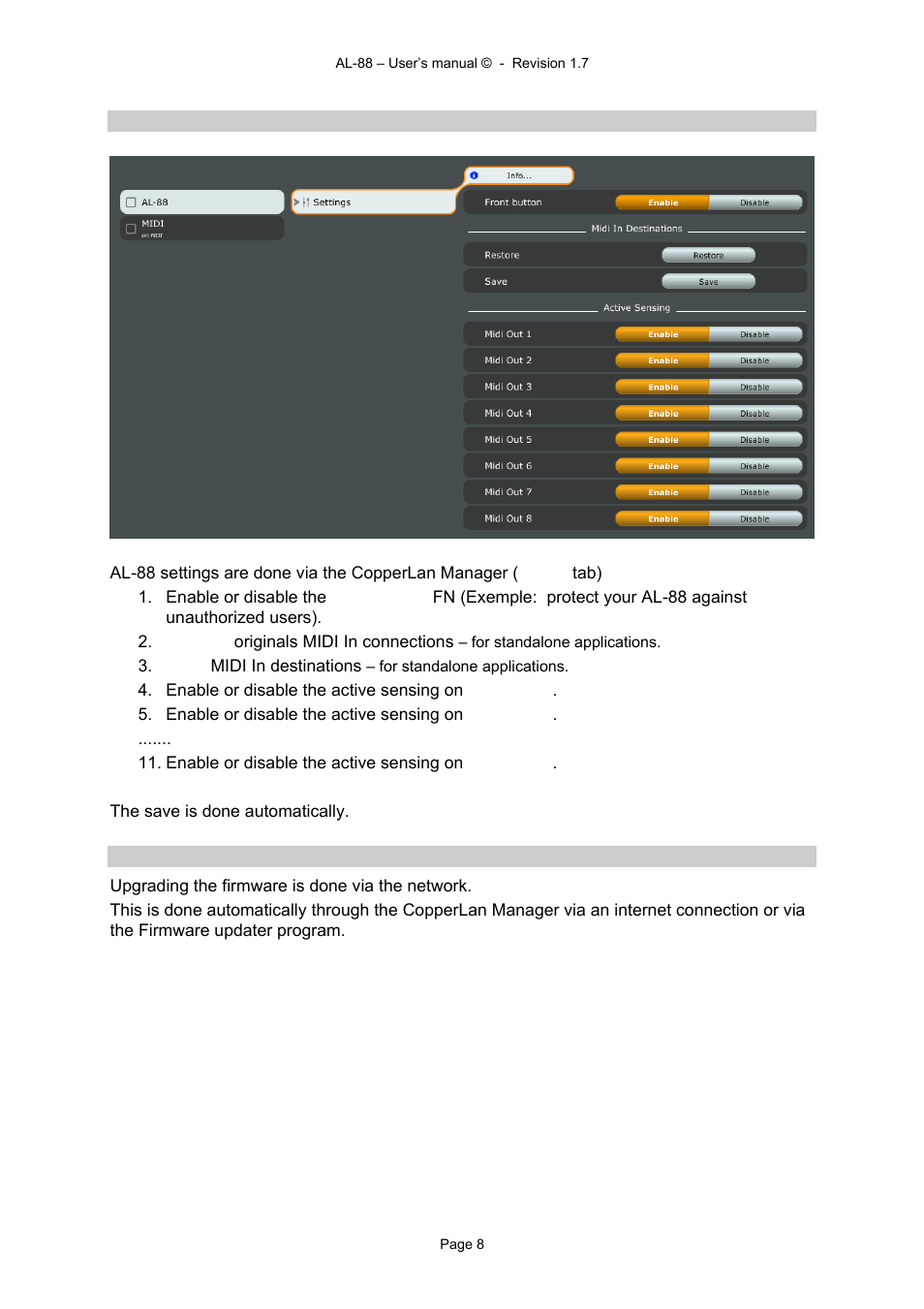 Alyseum AL-88 User Manual | Page 8 / 13