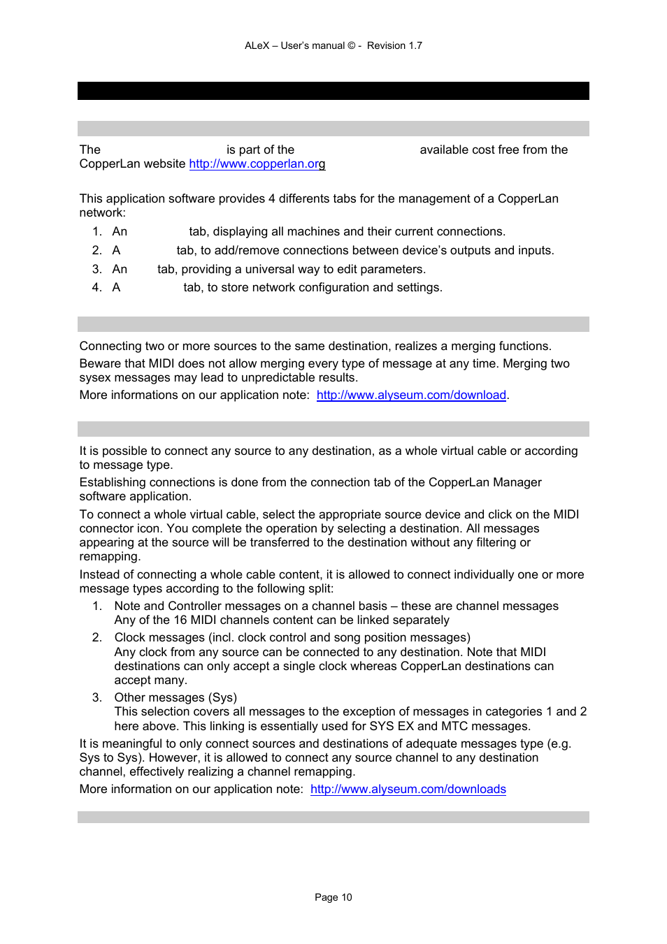 5 software | Alyseum ALeX User Manual | Page 10 / 16