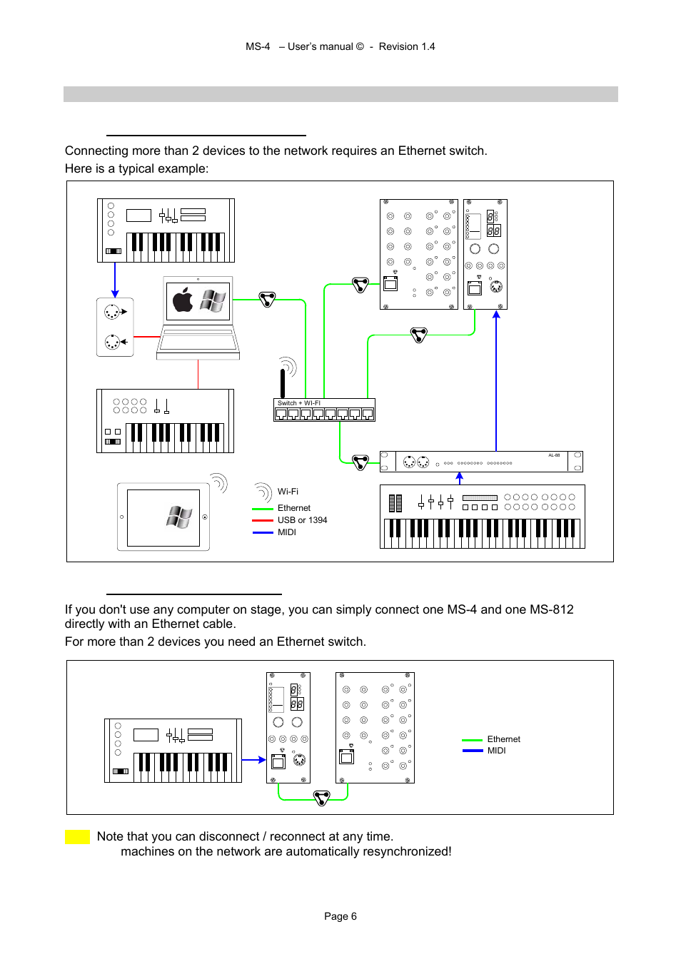 5 network installation | Alyseum MS-4 User Manual | Page 6 / 18