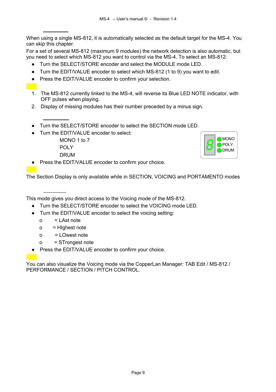 Alyseum MS-4 User Manual | Page 9 / 18