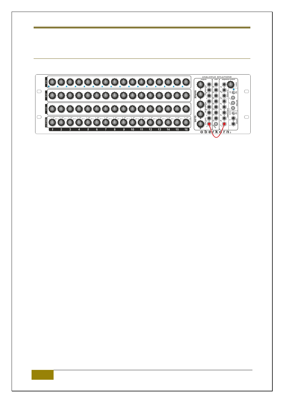 Oberkorn user manual | Analogue Solutions Oberkorn sequencer User Manual | Page 26 / 33