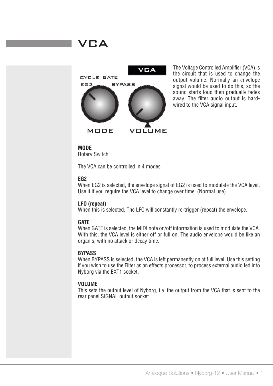 Analogue Solutions Nyborg User Manual | Page 17 / 30