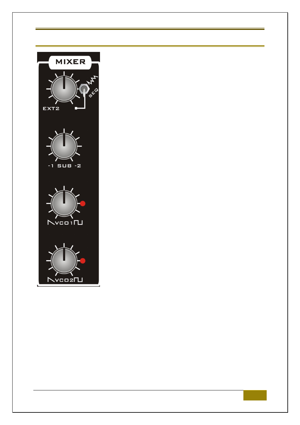 Leipzig-s/sk user manual, Mixer | Analogue Solutions Leipzig-S / SK User Manual | Page 13 / 34