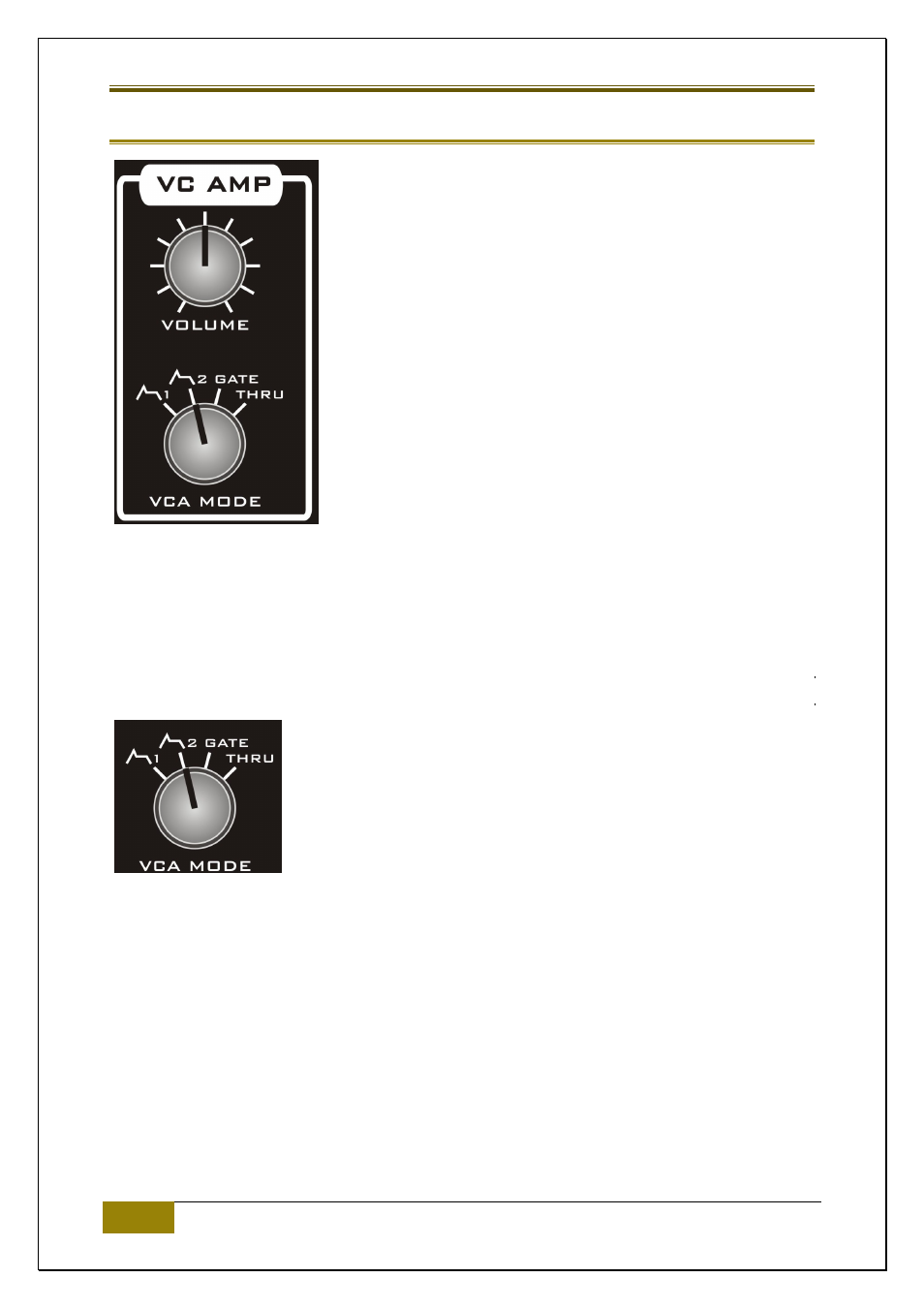 Leipzig-s/sk user manual, Vca – voltage controlled a mplifier | Analogue Solutions Leipzig-S / SK User Manual | Page 22 / 34