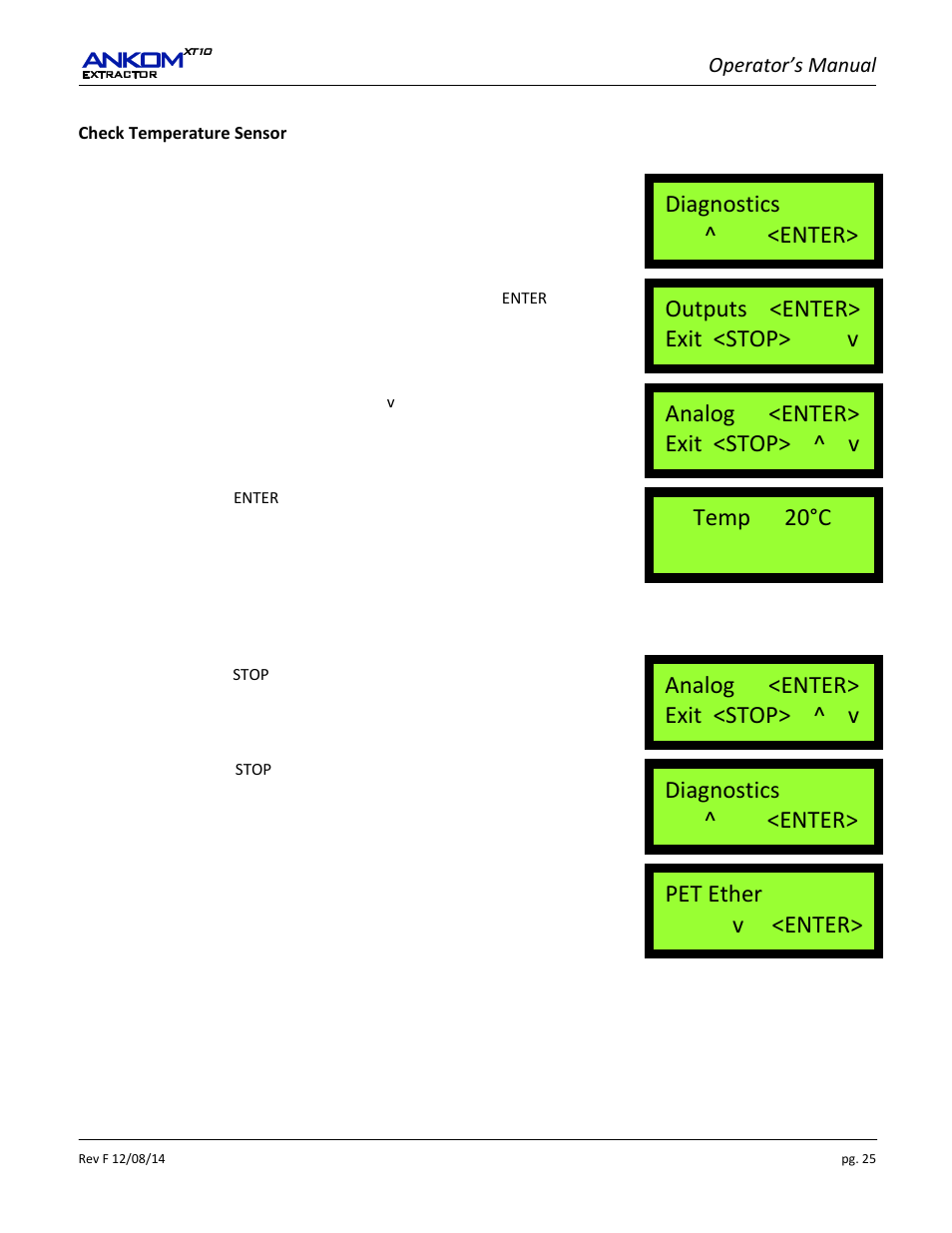 ANKOM XT10 Series User Manual | Page 25 / 32
