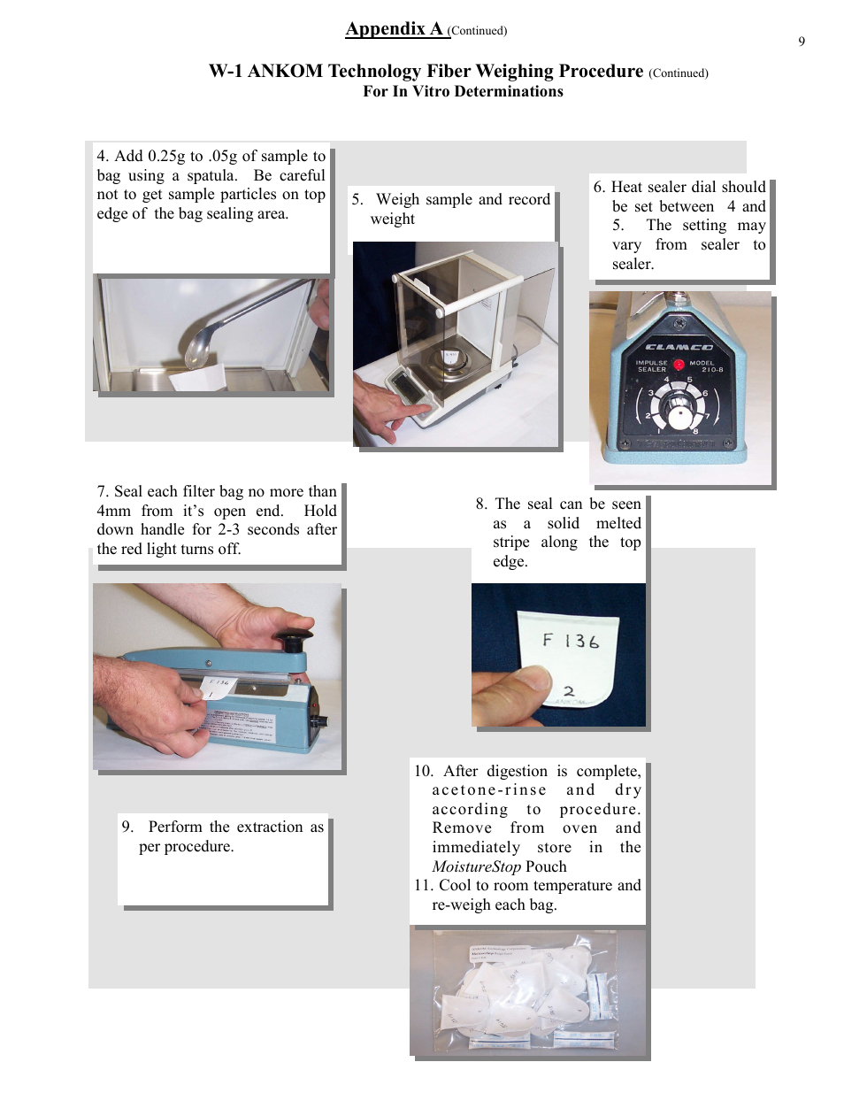 ANKOM Daisy User Manual | Page 9 / 16