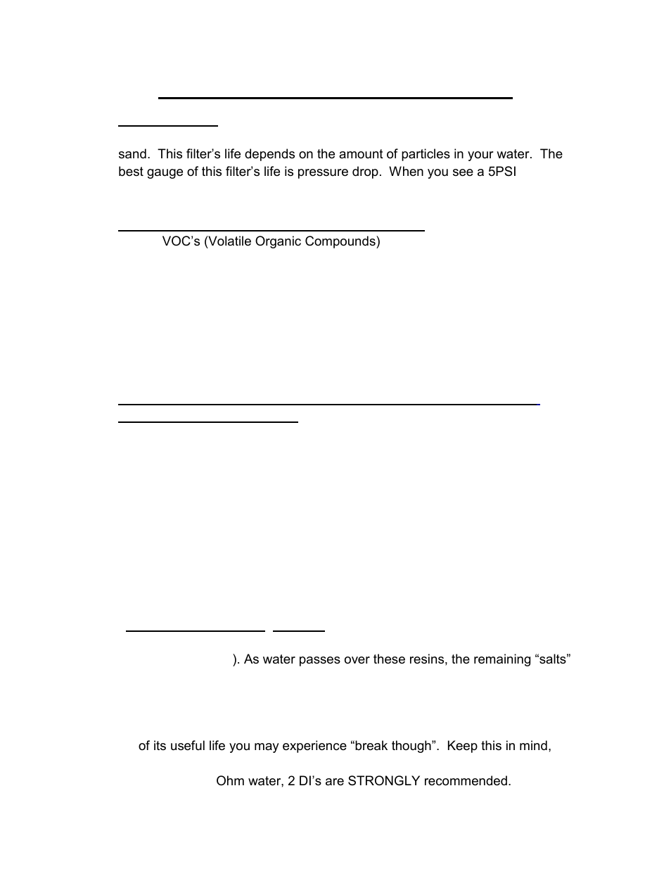 Filter change sheet and normal operation | AquaFX The AquaFX Stingray User Manual | Page 7 / 8