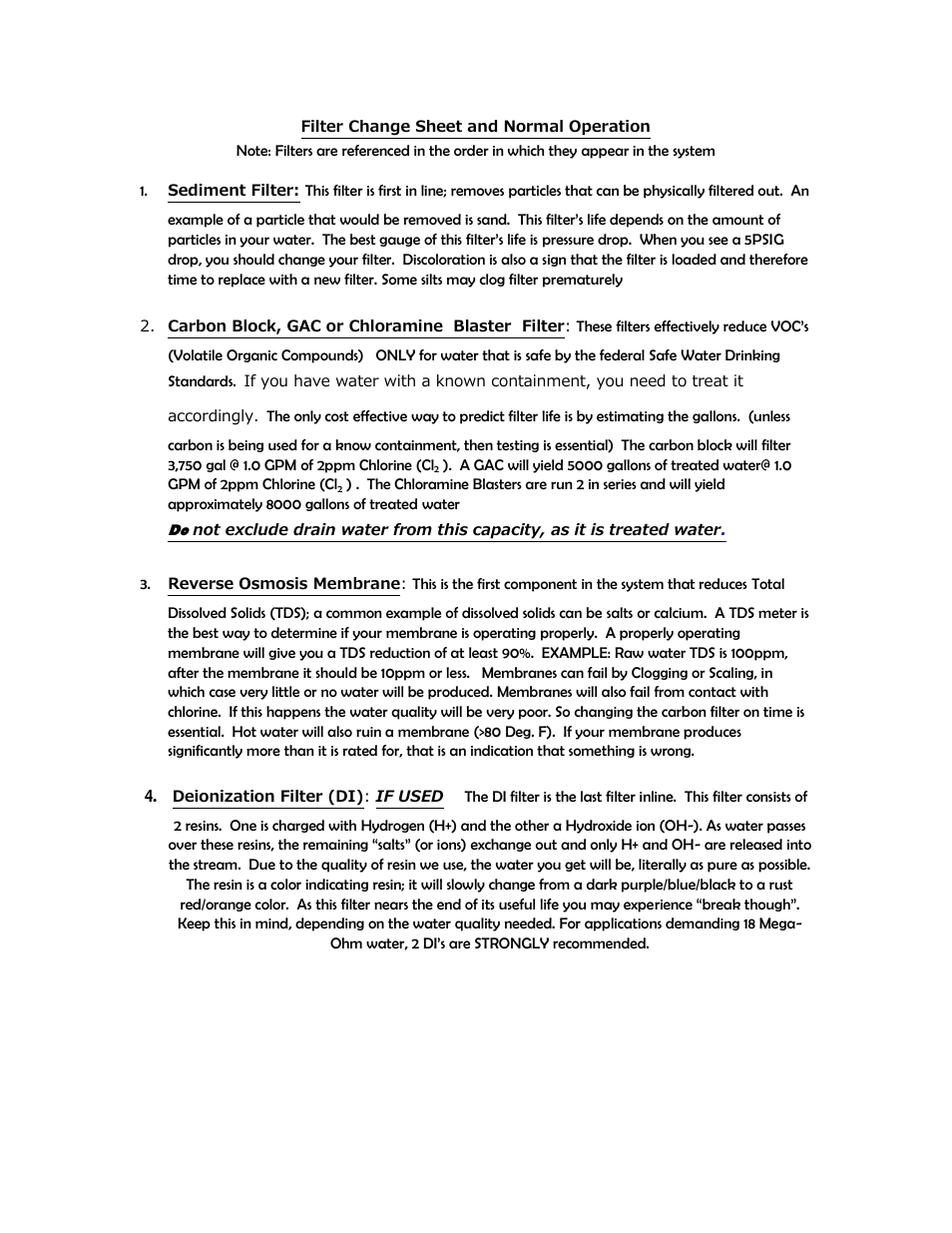 AquaFX The AquaFX Barracuda RO/DI User Manual | Page 5 / 8