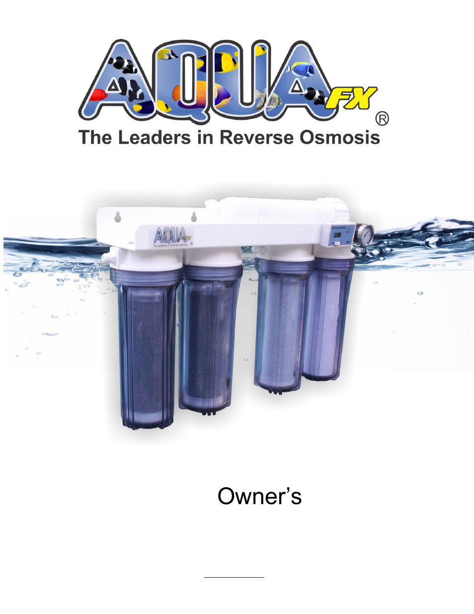 AquaFX The AquaFX Mako RO/DI User Manual | 8 pages