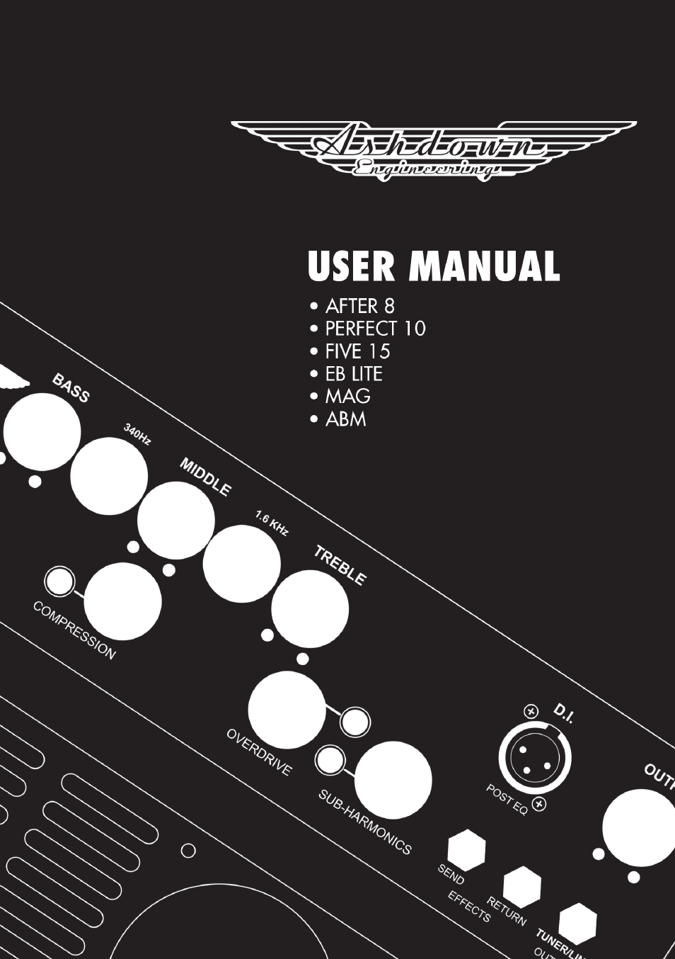 Ashdown ABM 2000 EVO III User Manual | 9 pages