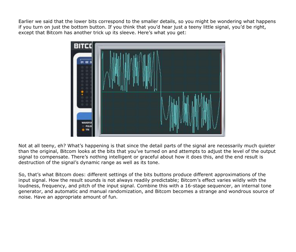 Audio Damage Bitcom User Manual | Page 11 / 16
