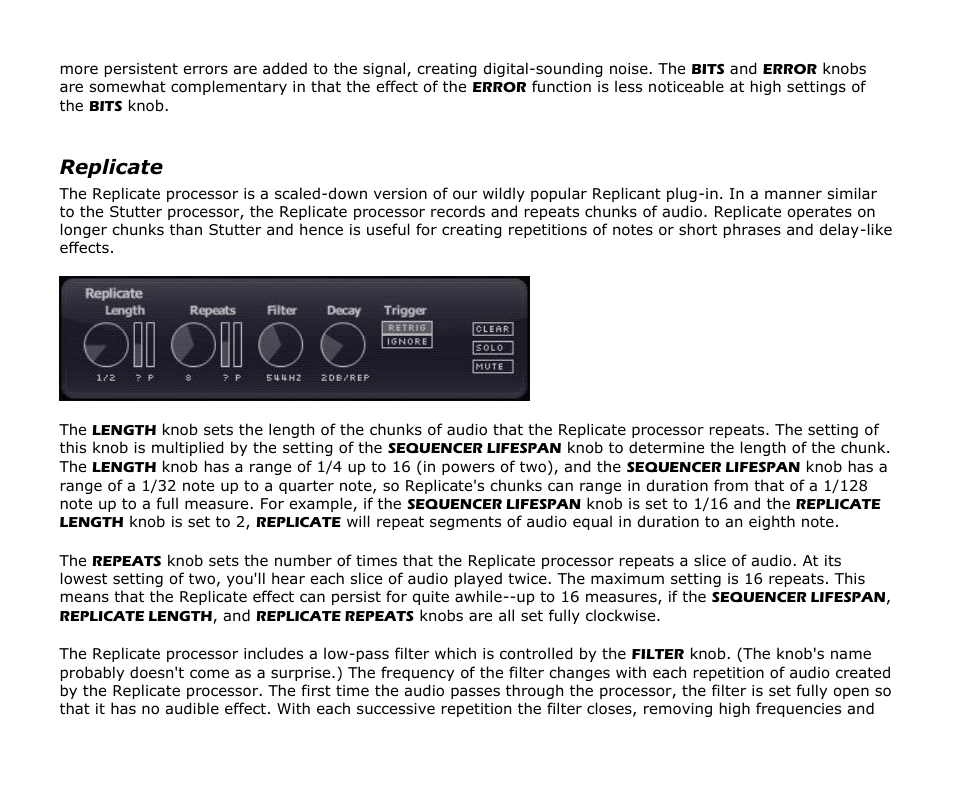 Replicate | Audio Damage Automaton User Manual | Page 17 / 22