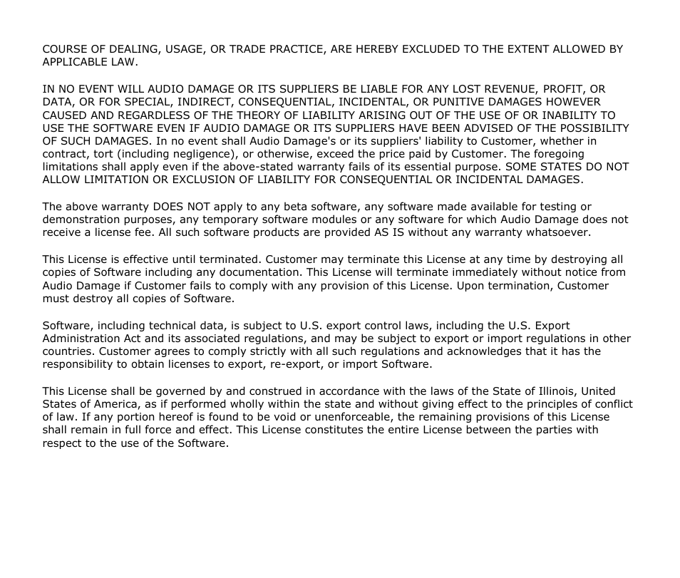 Audio Damage Liquid User Manual | Page 4 / 13