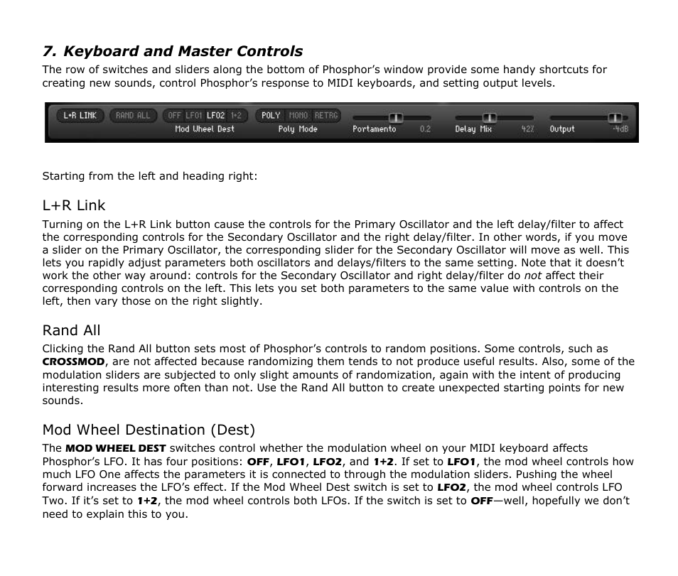 Audio Damage Phosphor User Manual | Page 18 / 21
