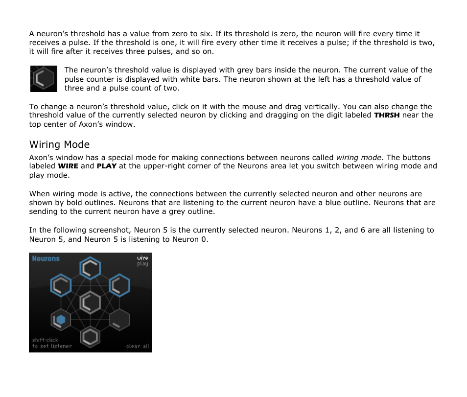 Wiring mode | Audio Damage Axon User Manual | Page 9 / 22