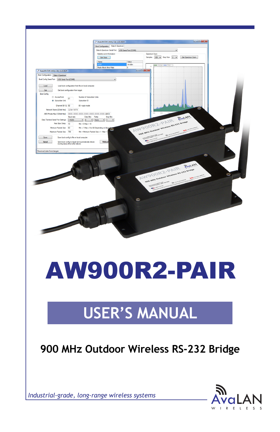 AvaLAN Wireless AW900R2-PAIR User Manual | 12 pages