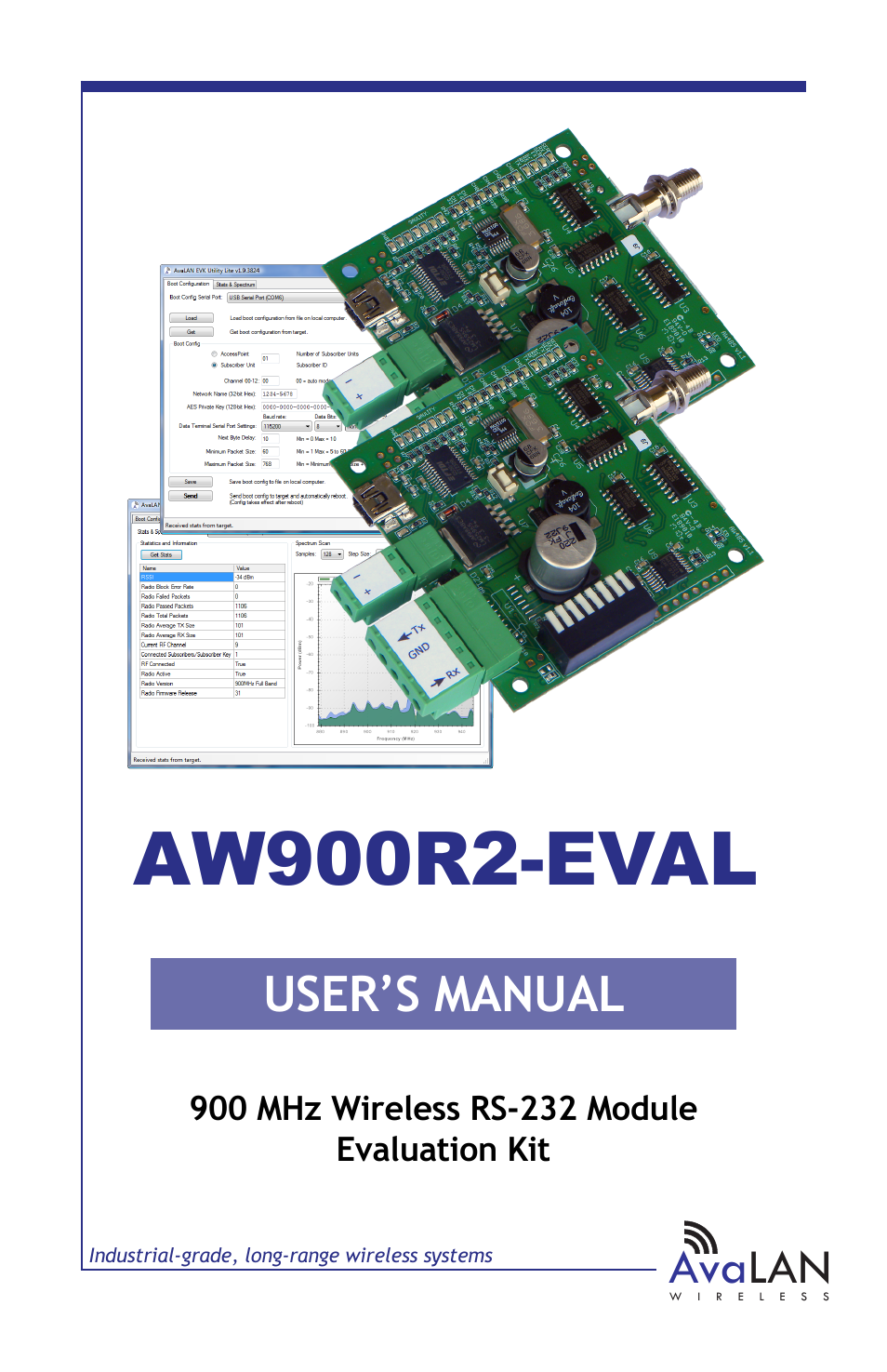 AvaLAN Wireless AW900R2-EVAL User Manual | 16 pages