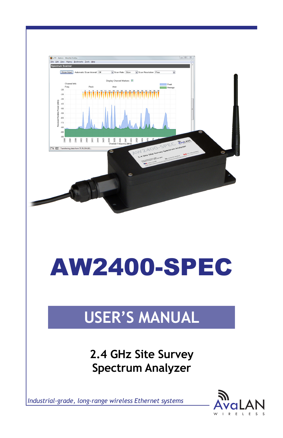 AvaLAN Wireless AW2400-SPEC User Manual | 8 pages
