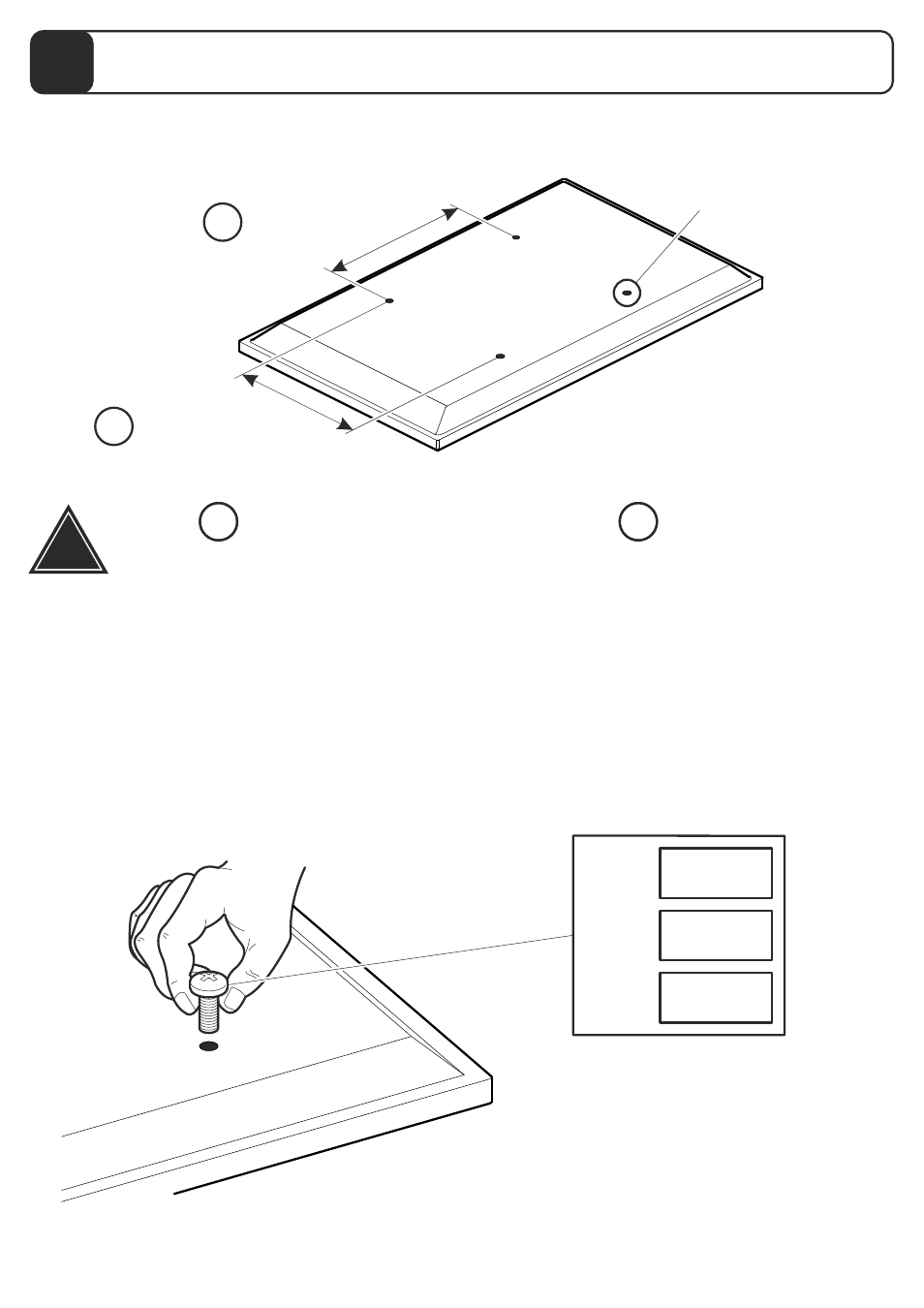 AVF Group EPL550PBK: Flat Panel TV Mount User Manual | Page 6 / 16