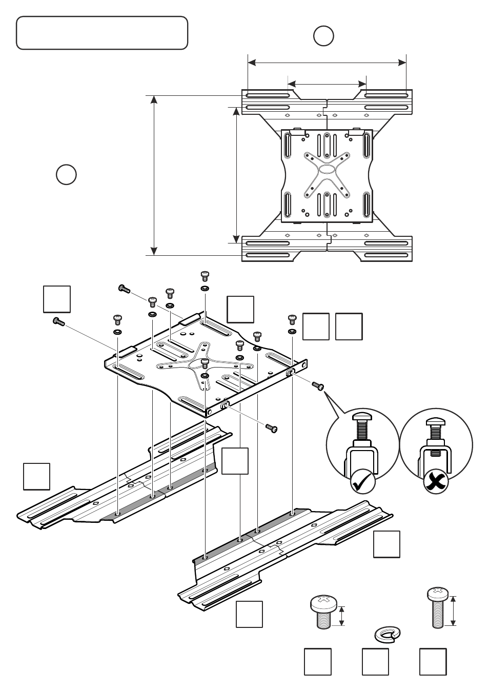 Gh l b | AVF Group EPL550PBK: Flat Panel TV Mount User Manual | Page 9 / 16