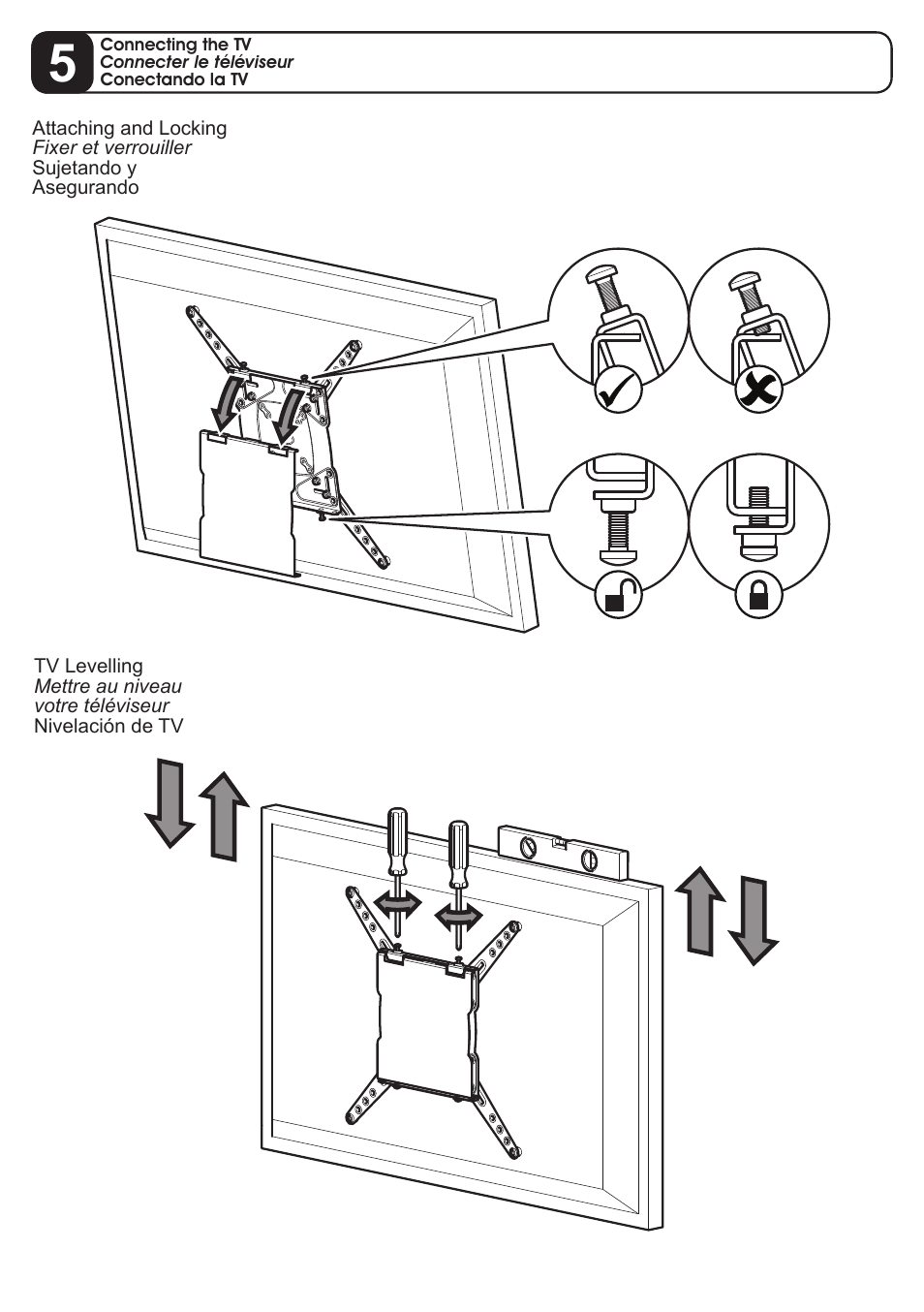 AVF Group GL400: TV Wall Mount User Manual | Page 12 / 12