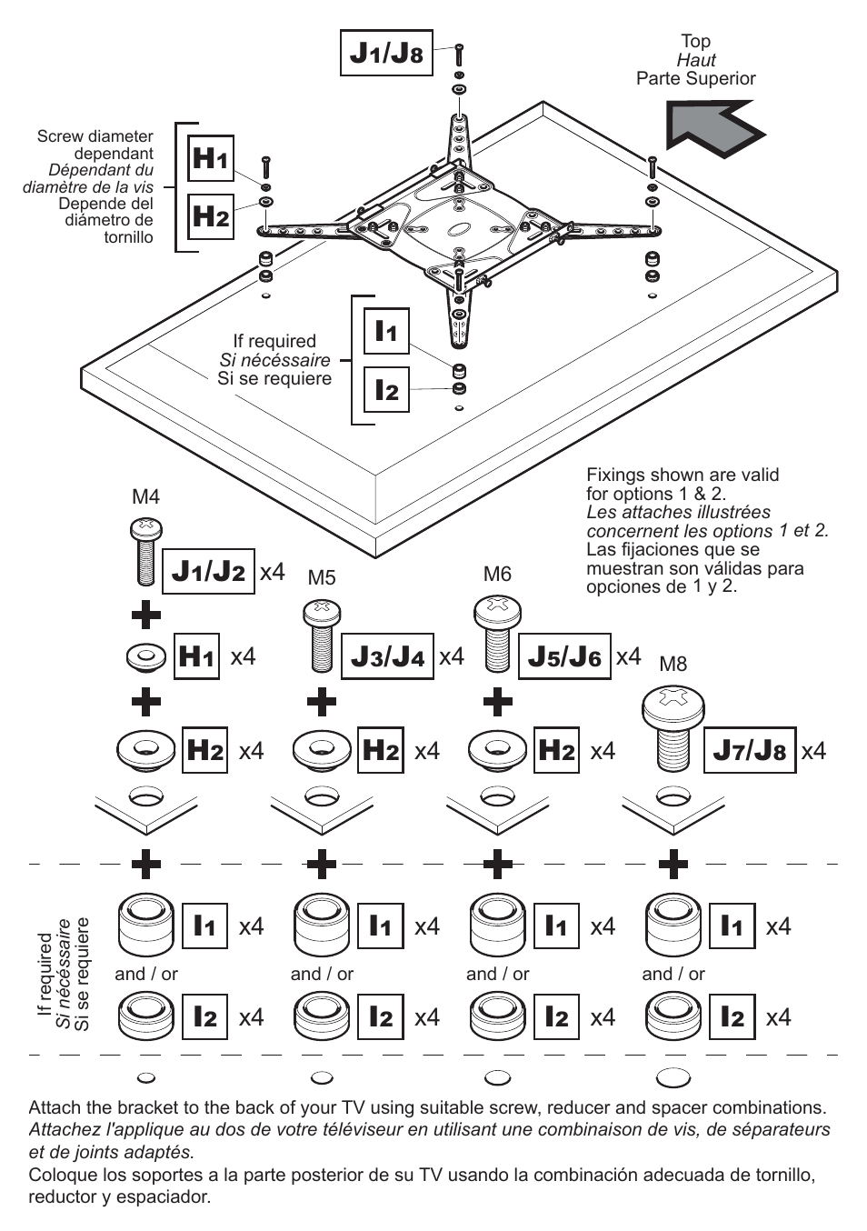 AVF Group GL400: TV Wall Mount User Manual | Page 9 / 12
