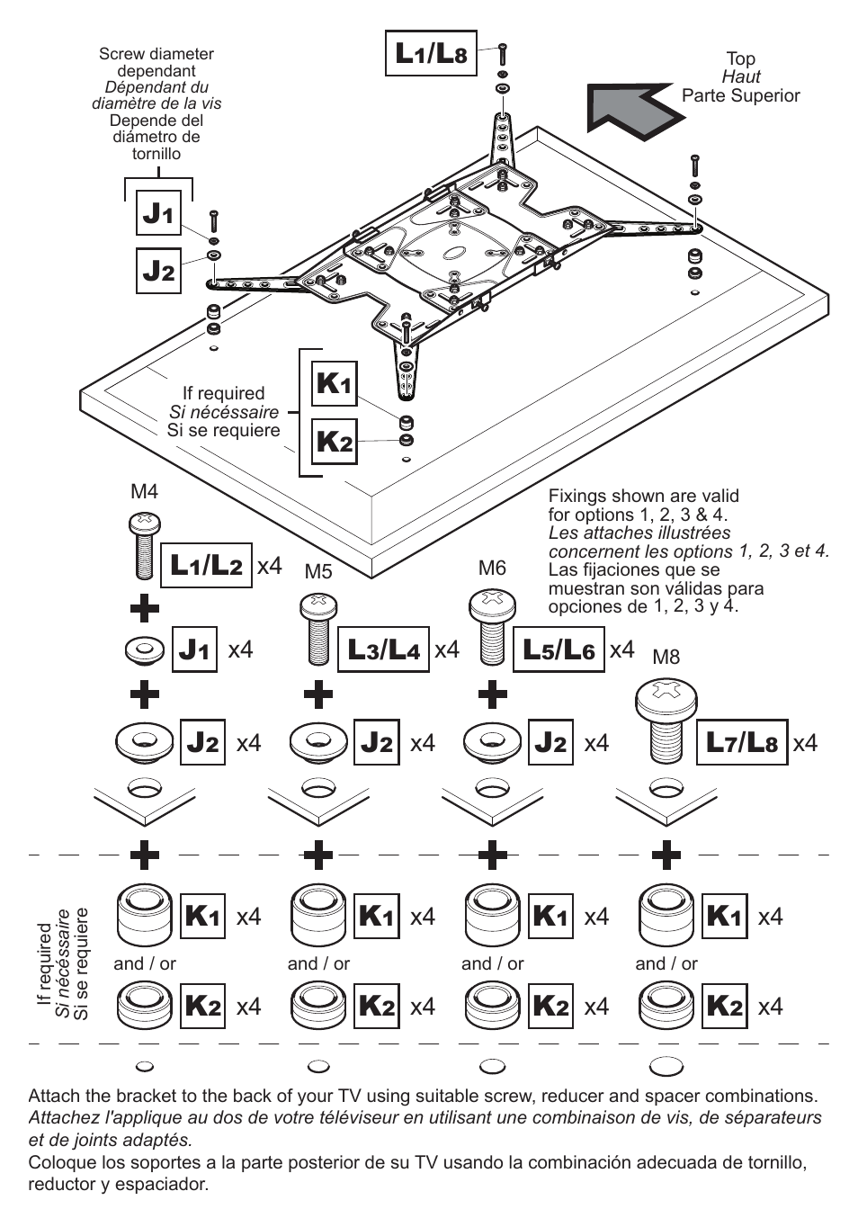 AVF Group GL600: TV Wall Mount User Manual | Page 11 / 14