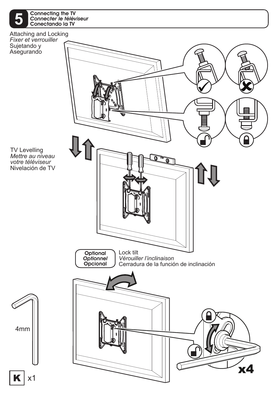 AVF Group GL201: TV Wall Mount User Manual | Page 12 / 12